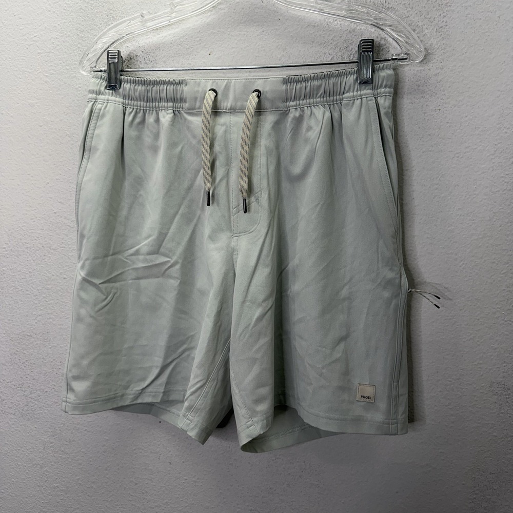 Vuori Banks Session Shorts Mens Sz S Mint Unlined Activewear Athletic Running 7"